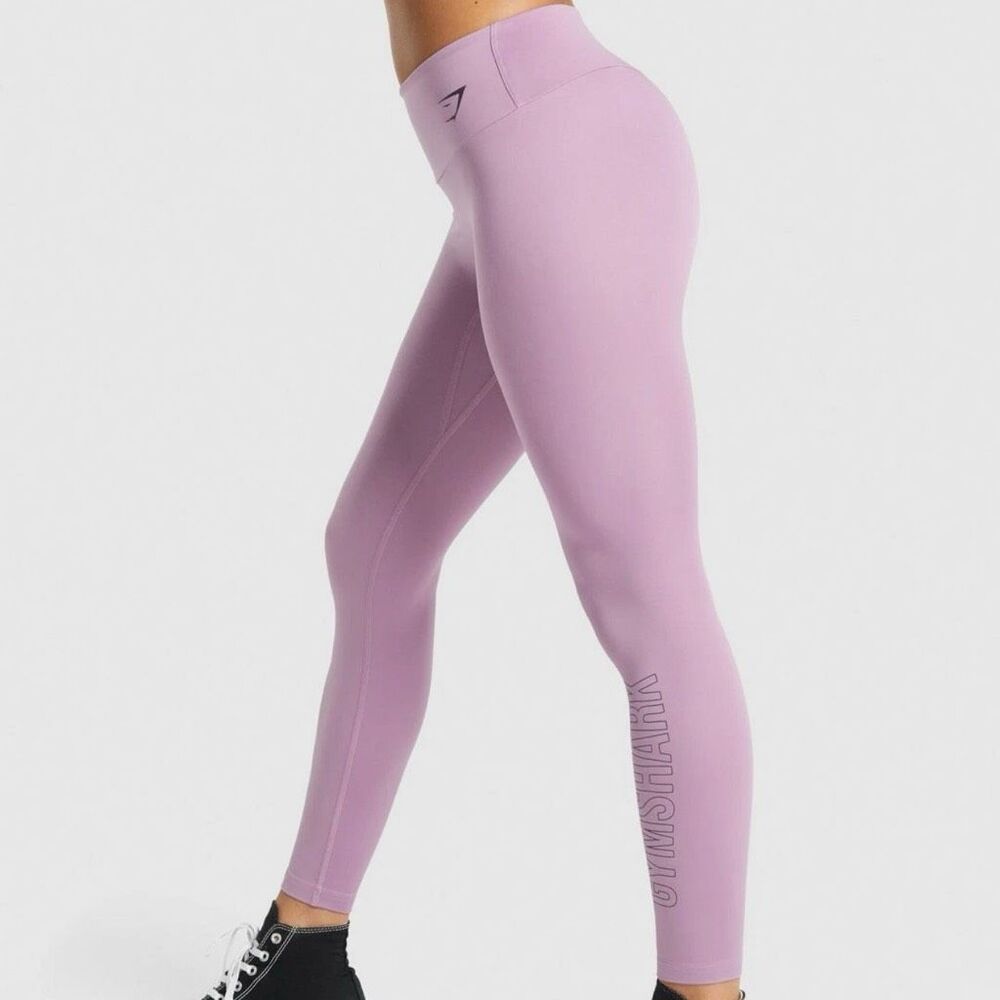Gymshark Women's Purple High-Rise Leggings Size S Activewear - Picture 4 of 16
